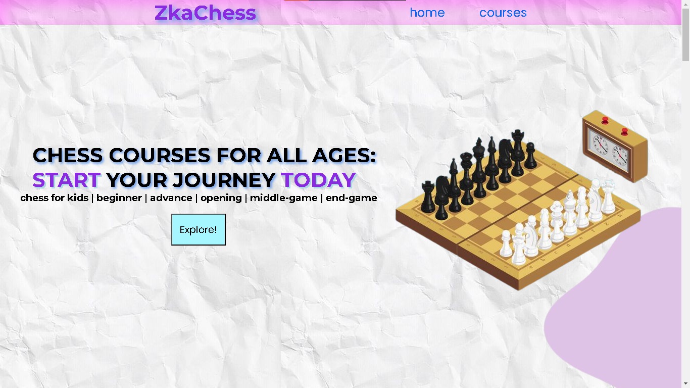 ZkaChess - Platform belajar catur